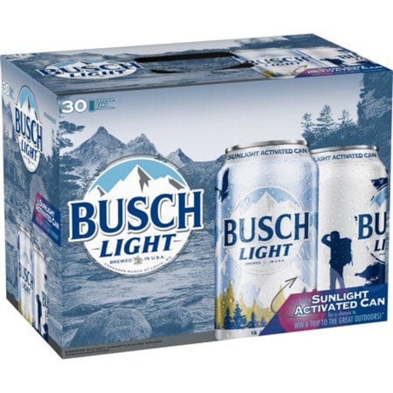 BUSCH LIGHT 30PK 12OZ CAN
