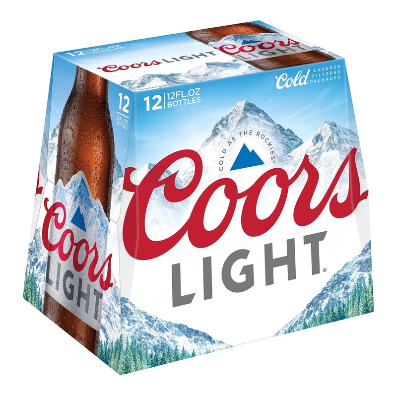 COORS LIGHT 12PK BTL