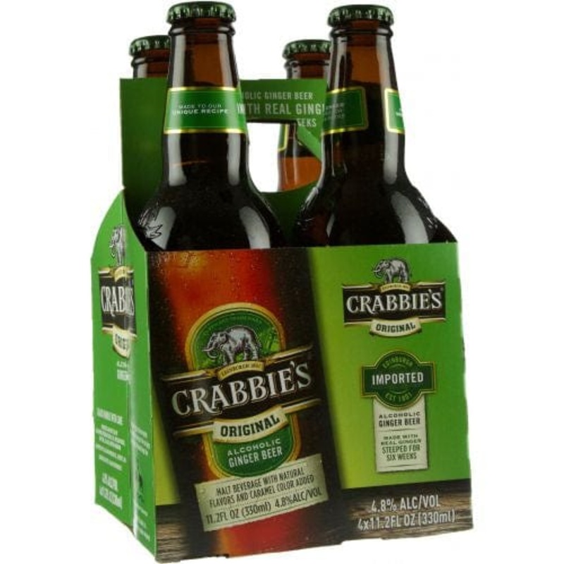 CRABBIES GINGER BEER 4PK
