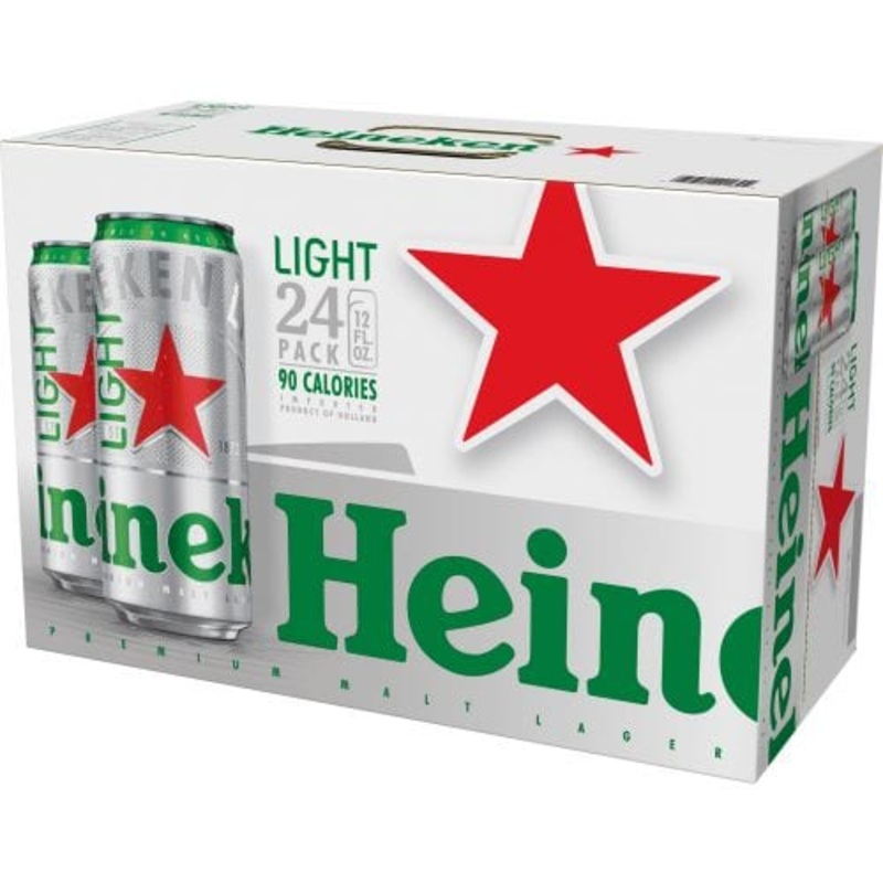 HEINEKEN LIGHT 24PK CAN