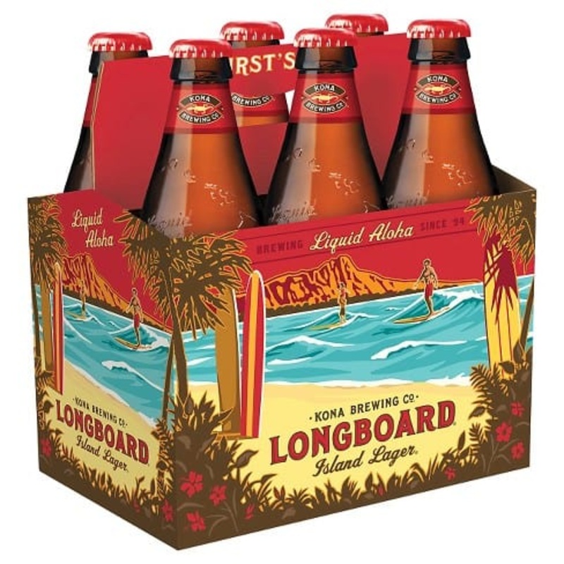 KONA LONGBOARD LAGER 6PK BTL
