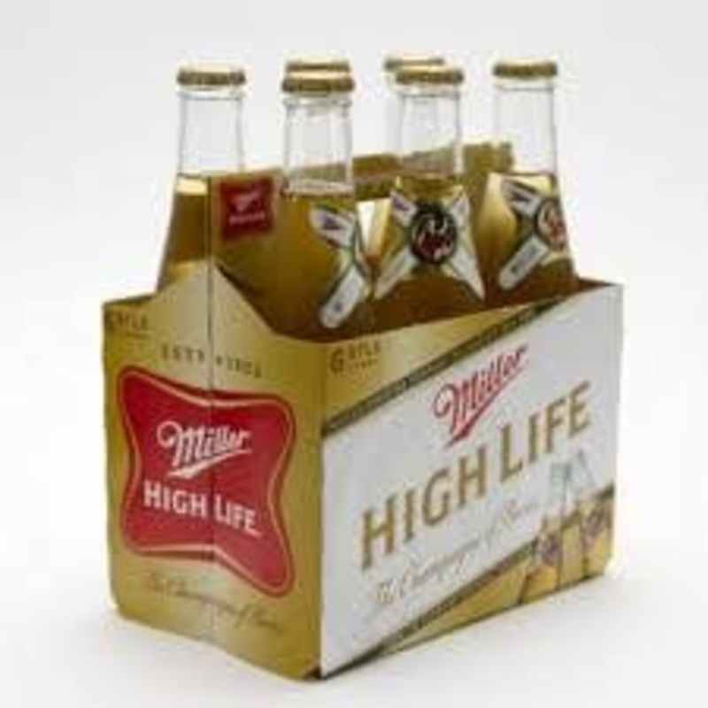 MILLER HIGH LIFE 6PK 7OZ BTL