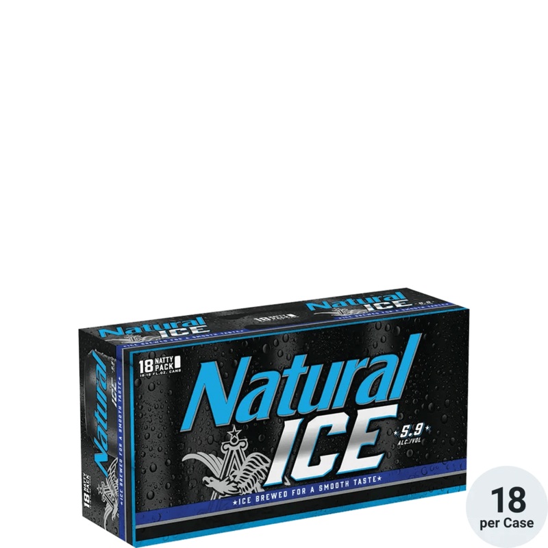 NATURAL ICE 18PK 12OZ CAN