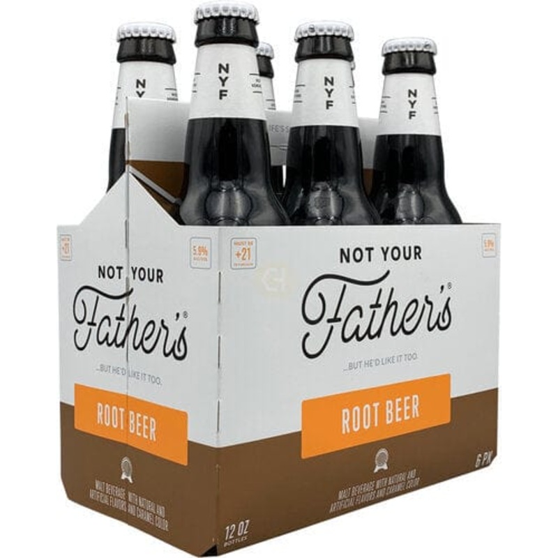 NOT YOUR FATHERS ROOTBEER 6PK