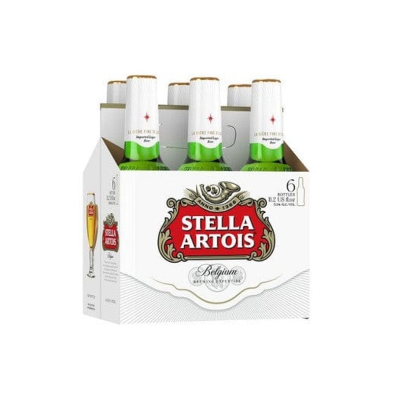 STELLA ARTOIS 6pk 11.2OZ BTL