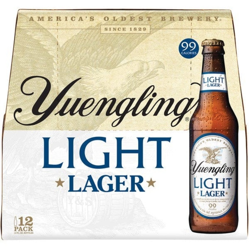 YUENGLING LIGHT 12PK BTL