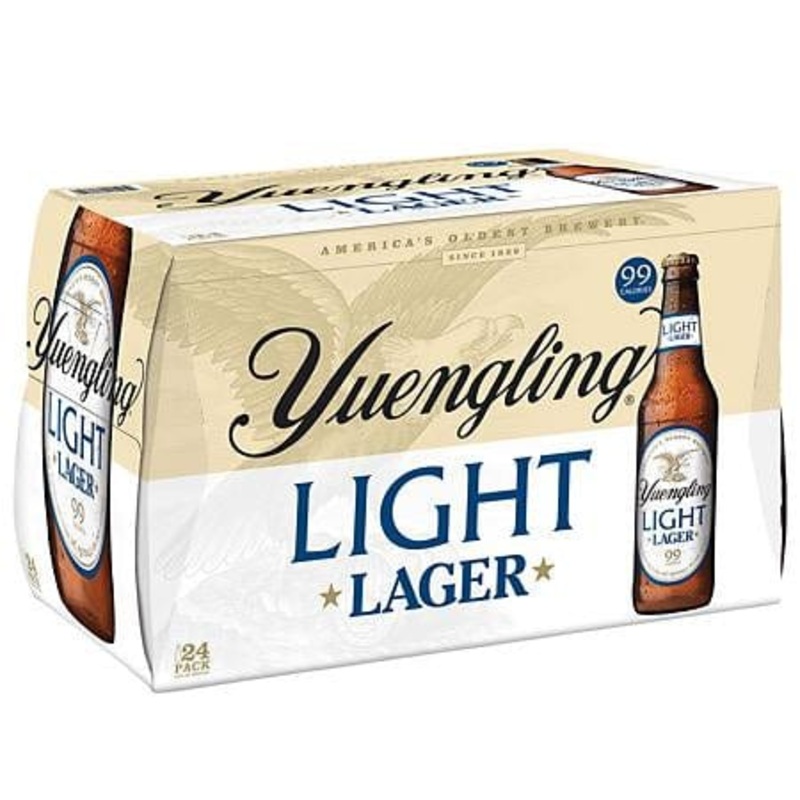 YUENGLING LIGHT 24PK LSE BTL