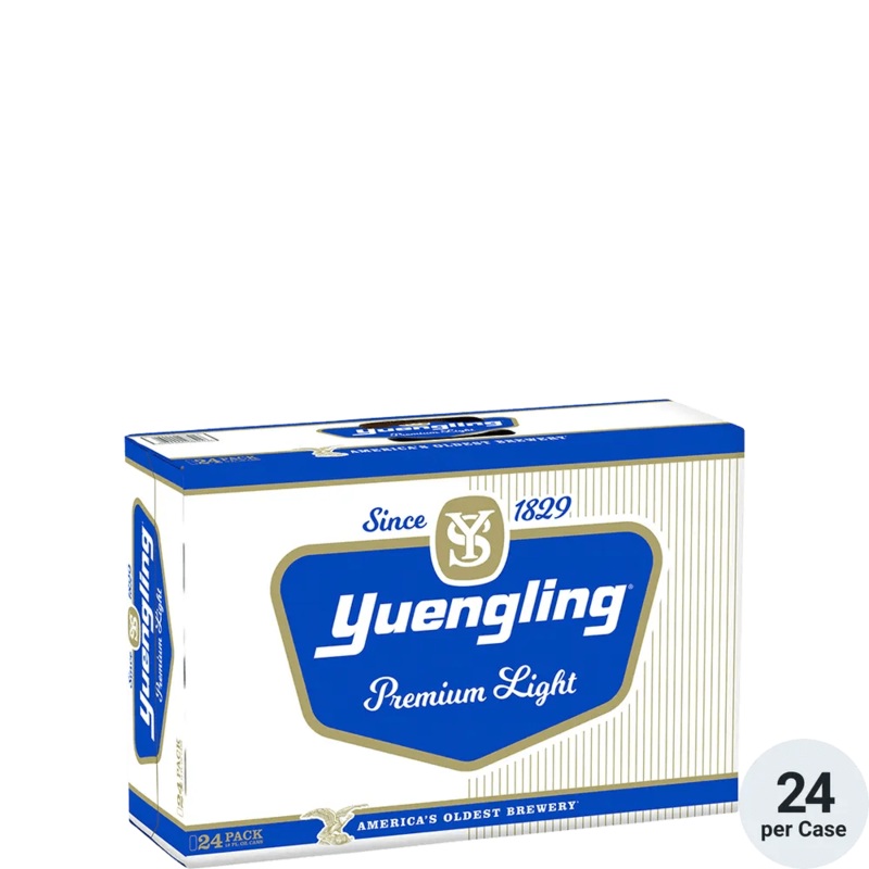 YUENGLING PREMIUM  LIGHT 24PK CASE