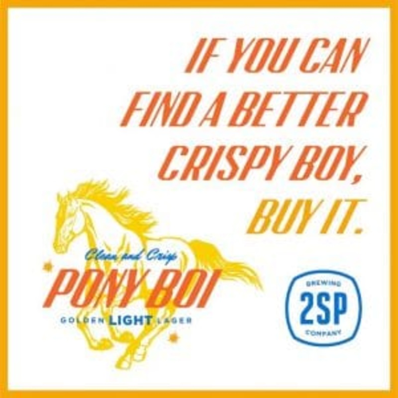 2SP PONY BOI 6PK 16OZ CAN