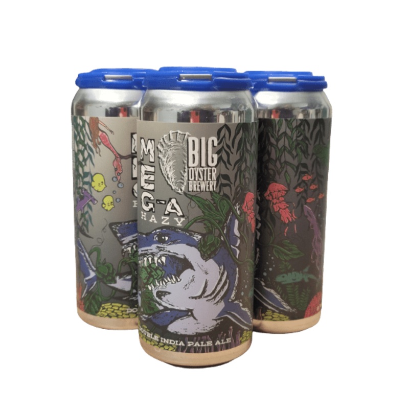 BIG OYSTER MEG-A HAZY DBL IPA 4PK