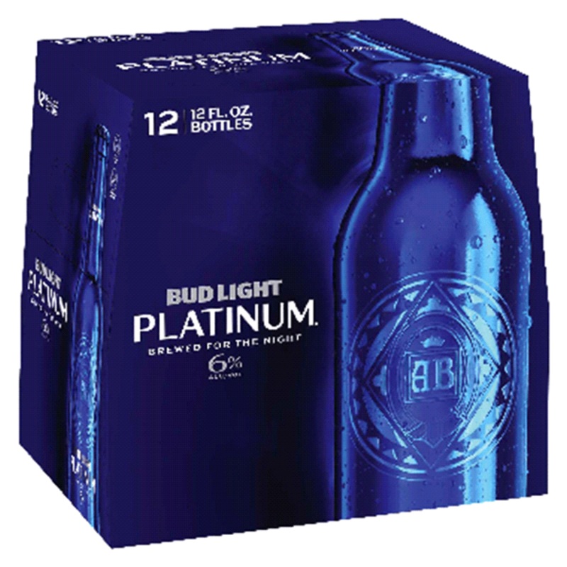 BUD LIGHT PLATINUM 12PK BTL