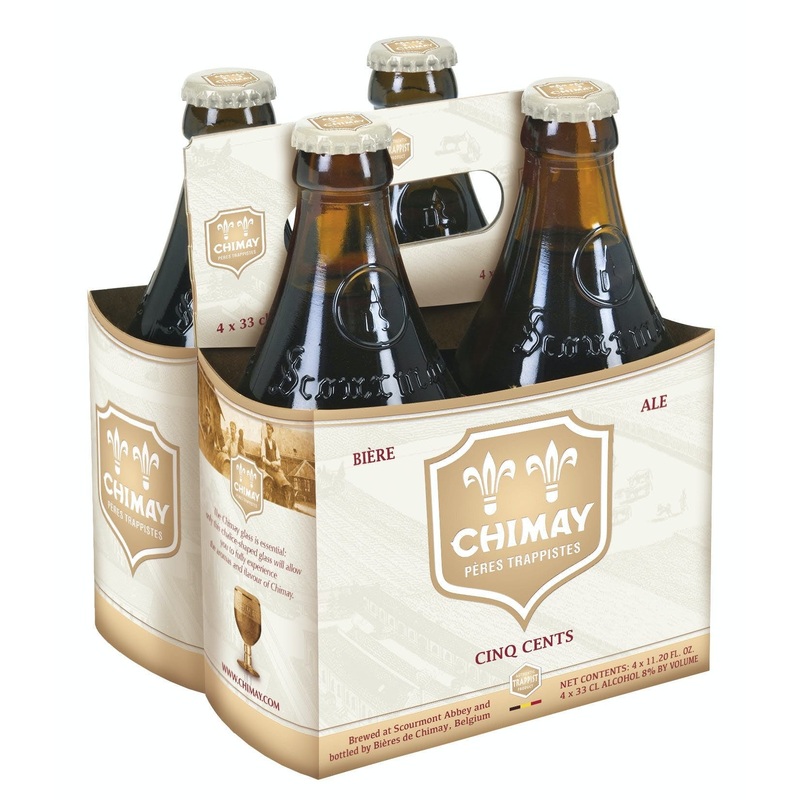 CHIMAY CINQ CENTS WHITE 4PK