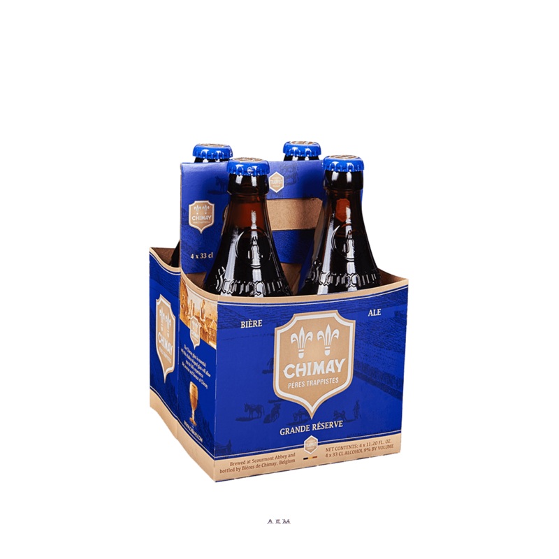CHIMAY PERES TRAPPISTES BLUE 4PK