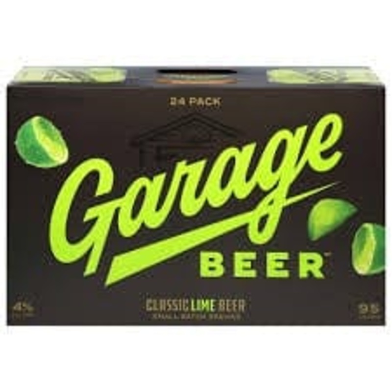 GARAGE BEER LIME 24PK CANS