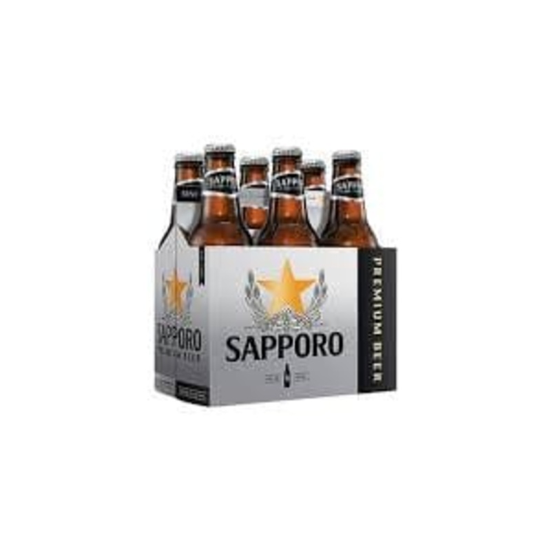 SAPPORO 6PK BTL