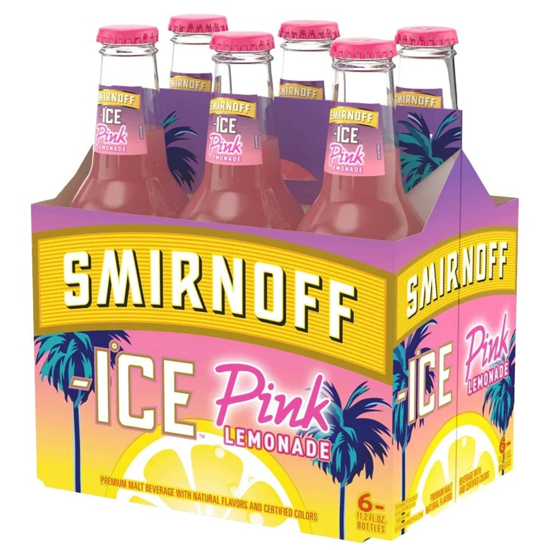 SMIRNOFF ICE PINK LEMONADE 6PK
