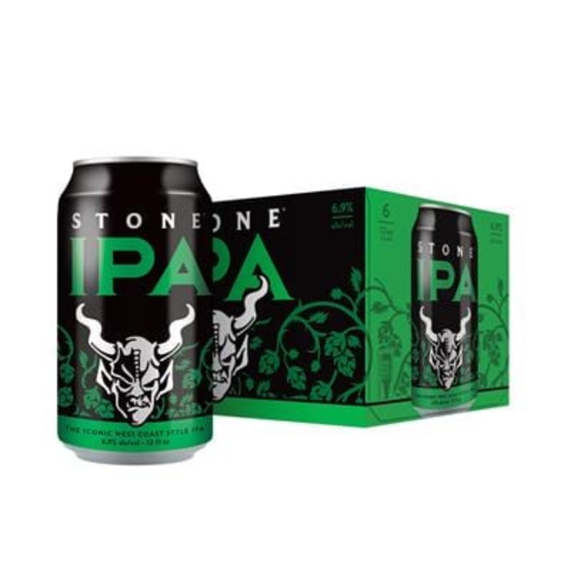 STONE IPA 6PK CAN