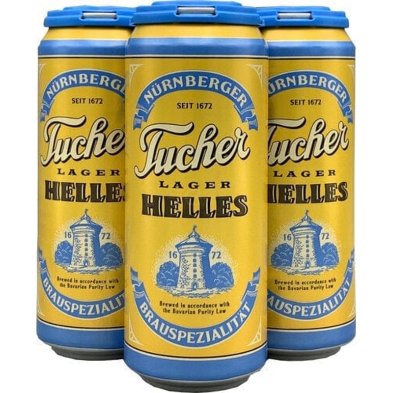 TUCHER HELLES LAGER 4PK