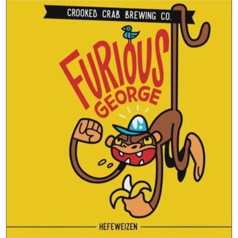 CROOKED CRAB FURIOUS GEORGE HEFE 6PK