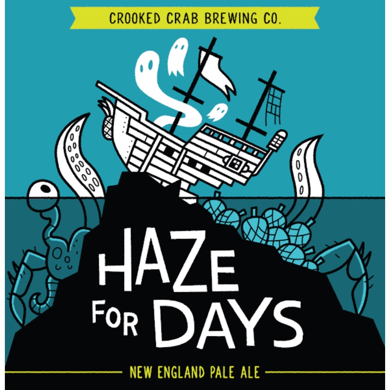 CROOKED CRAB HAZE FOR DAYS 6PK
