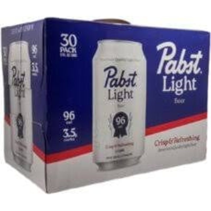 PABST BLUE RIBBON LIGHT 30PK