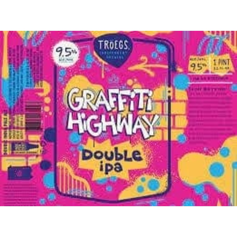 TROEGS DOUBLE GRAFFITI HIGHWAY 6PK CAN