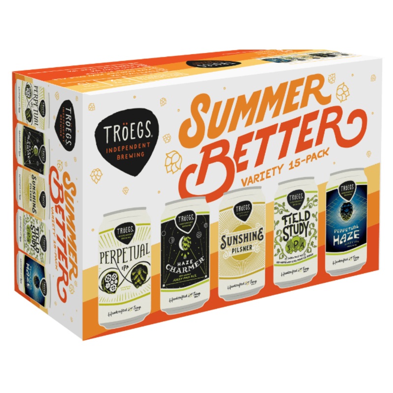 TROEGS SUMMER VARIETY 15PK CAN